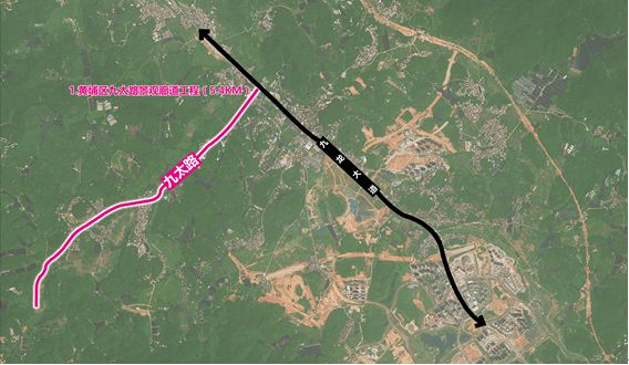 PG电子官方网站黄埔知识城九太路景观廊道工程(图1)