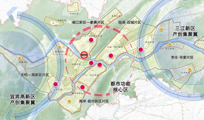 重磅！上江北纸厂片区面向全球征集城市设计方案涉及范围